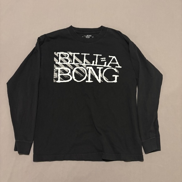 Billabong Other - Billabong Shirt XL Black Long Sleeves Casual Surfing Y2K Style Grunge‎